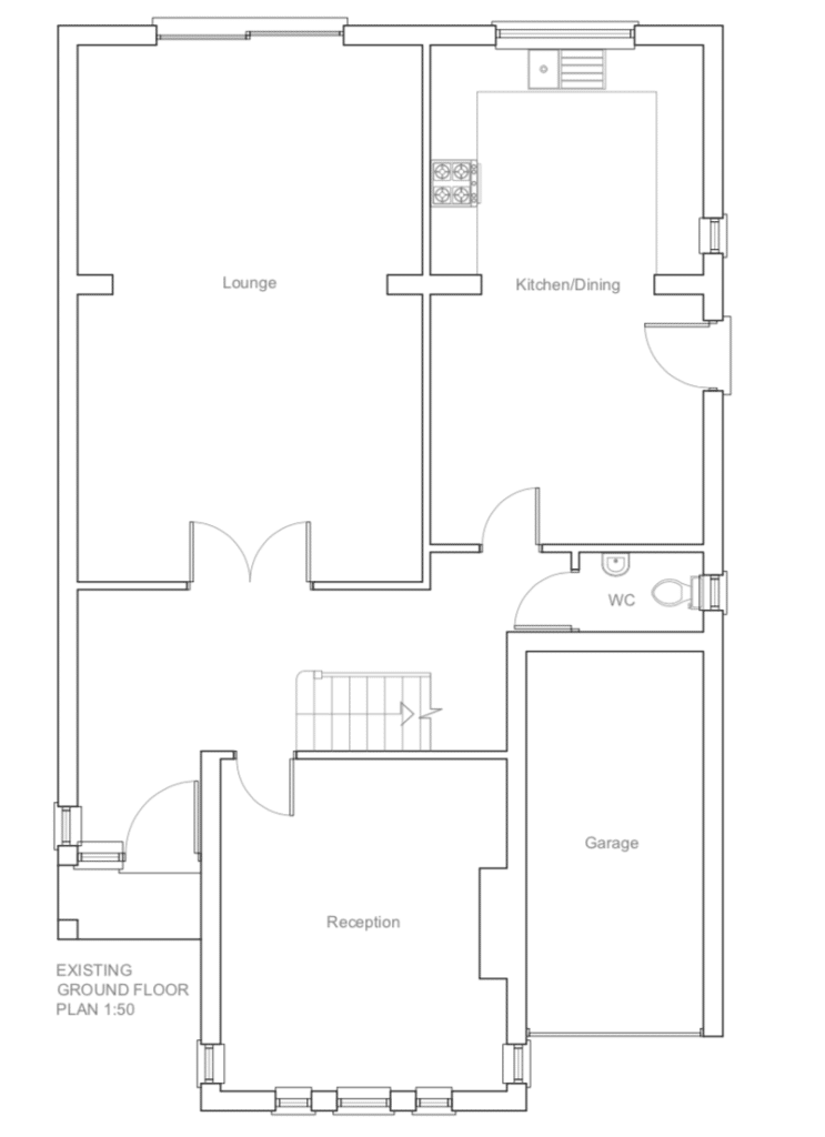 Camden planning application ground Floor Plan