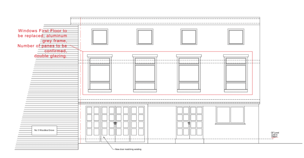 House renovation in London- Architecture100 drawings