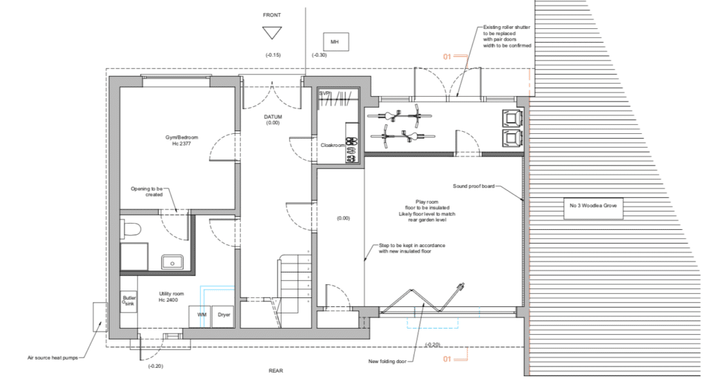 London architecture -loft conversion whitton