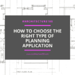 Choose right planning application