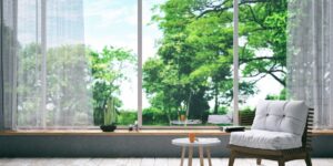 House extension fenestration specifications on plan