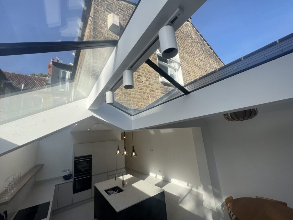 terraced house kitchen extension in Acton, London